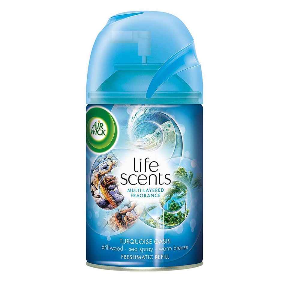 Airwick Freshmatic Refill Life Scents Turquoise Oasis 
