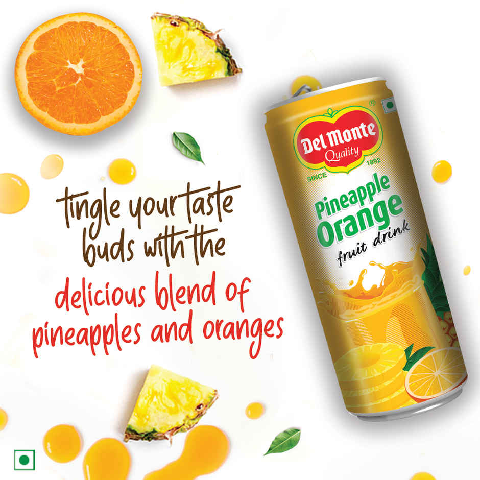 Del Monte Fruit Drink - Pineapple Orange Juice