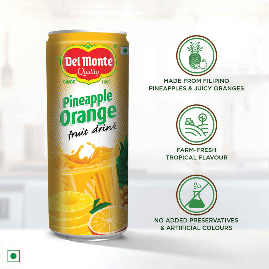 Del Monte Fruit Drink - Pineapple Orange Juice