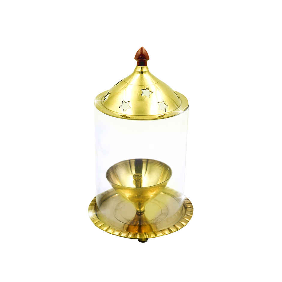Nitya Udipi Diya | Gold | Brass | Shubhkart