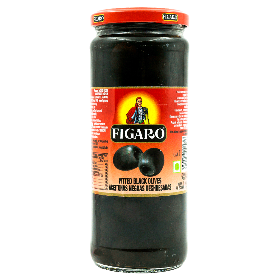 Figaro Pitted Black Olive 