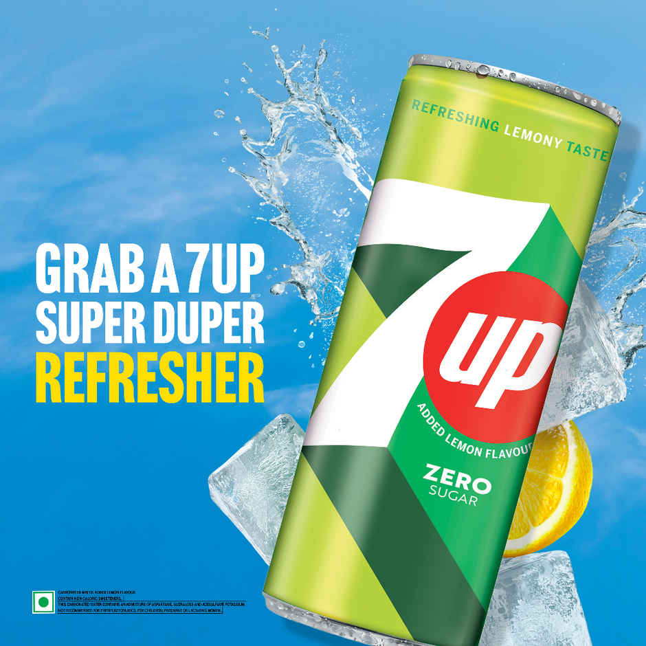 7 Up Lemon Zero Sugar Soft Drink Can Combo | Carbonated Beverage