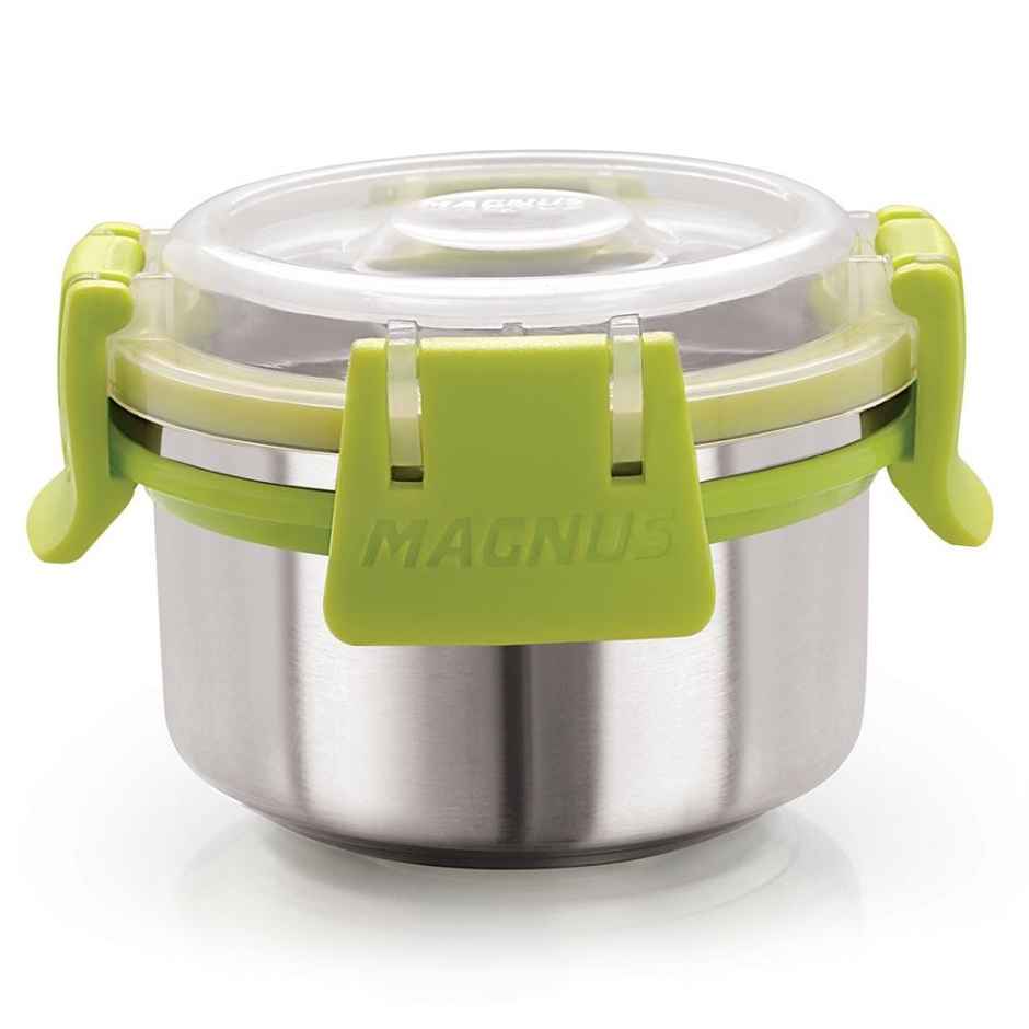 Magnus Klip Lock Stainless Steel Container- 100 Ml