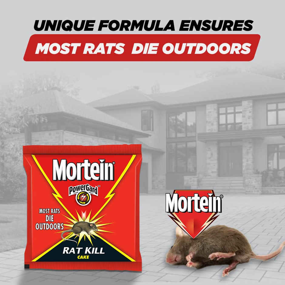 Mortein Rat Kill Cake | Instantly Kills Rats Outdoors Combo