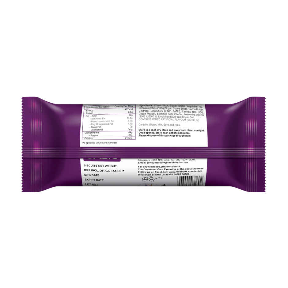 UNIBIC Choco Nut Flavoured Biscuits | Artificial Colour-Free And Preservative-Free Combo