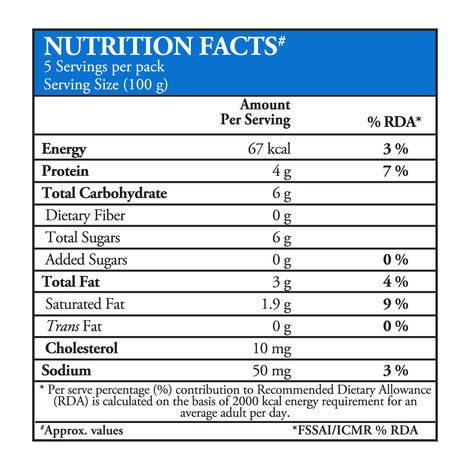 Hatsun Curd Pouch (500g) & Dr. Brand Mishri Dana (200g) Panchamrit Combo
