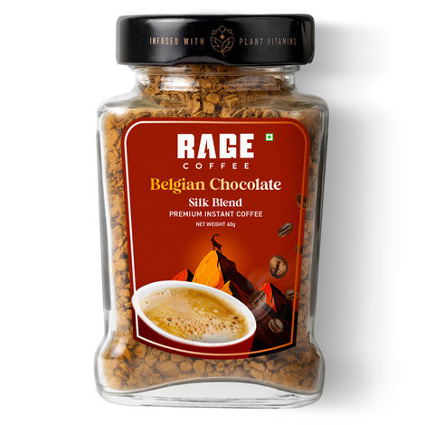 Rage Coffee Silk Blend Belgian Chocolate Instant Coffee