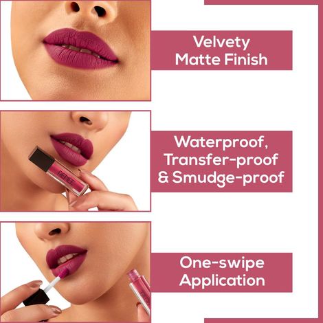 Renee Stay Forever Liquid Lipstick Combo, Smudge-Proof & Waterproof, Highly Pigmented, Matte Finish