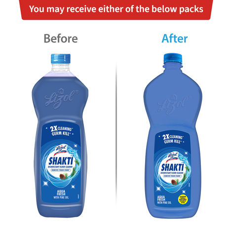 Lizol Aqua Fresh Shakti Disinfectant Floor Cleaner