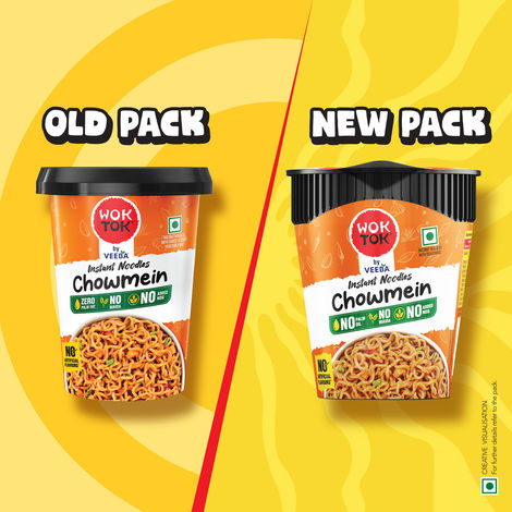 Wok Tok by Veeba Instant Cup Noodles Chowmein