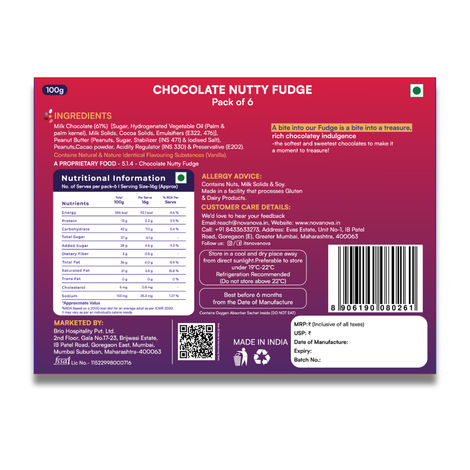 Nova Nova Chocolate Fudge Gift Box