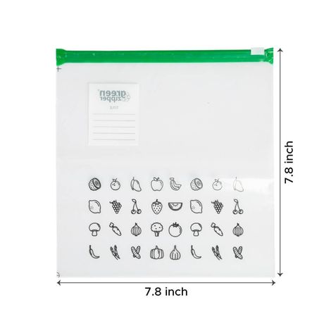 Homez it Small Zip Lock Bag (20 cm x 20 cm) 15 pieces