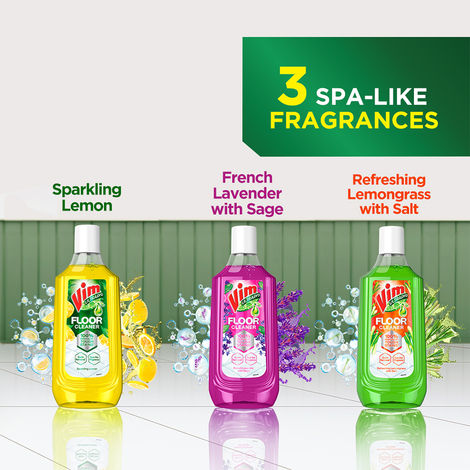 Vim Lemongrass With Salt Refreshing Floor Cleaner