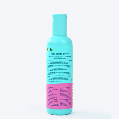 HUFT Bubble Up Long Coat Dog Shampoo - Pomegranate & Aloe Vera