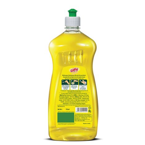 Giffy Active Salt and Lemon Liquid Dish Wash Gel