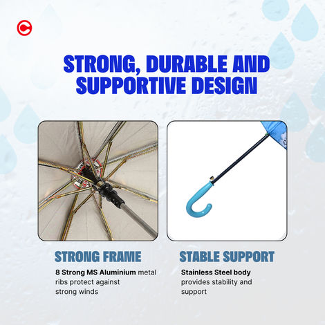 Citizen Kids School Umbrella | 2 Fold | 19 Inch | Disney Frozen Printed