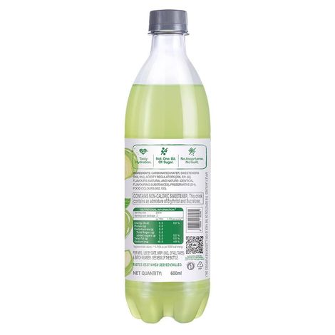 Paper Boat Zero Sugar Green Apple Sparkling Water | Sugar Free Cold Drink