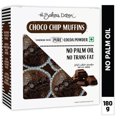 The Baker'S Dozen Choco Chip Muffins