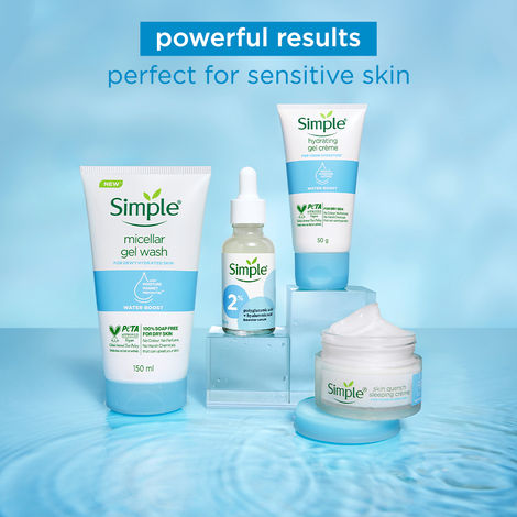 Simple Water Boost Hydrating Gel Creme 100 Hr Hydration