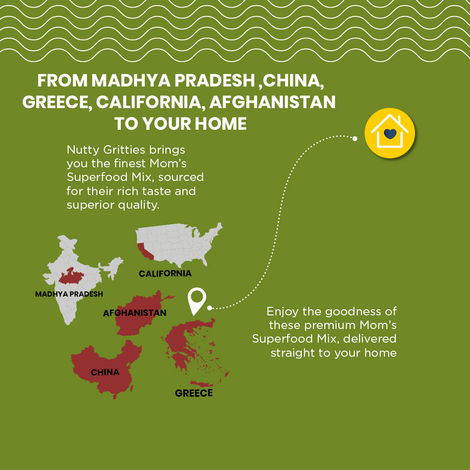 Nutty Gritties Mom's Trail Mix - High Protein, Omega-3, Energy Boost