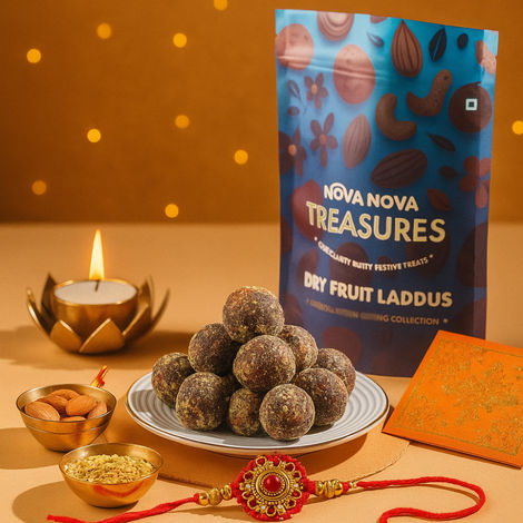 Nova Nova Dry Fruit Date Laddus