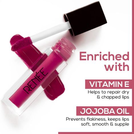 Renee Stay Forever Liquid Lipstick Combo, Smudge-Proof & Waterproof, Highly Pigmented, Matte Finish