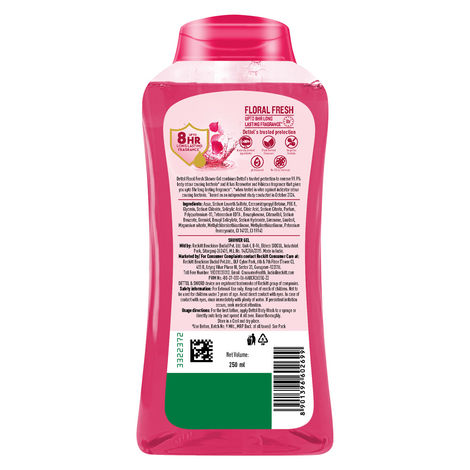 Dettol Body Wash and Shower Gel for Women and Men | Floral Fresh
