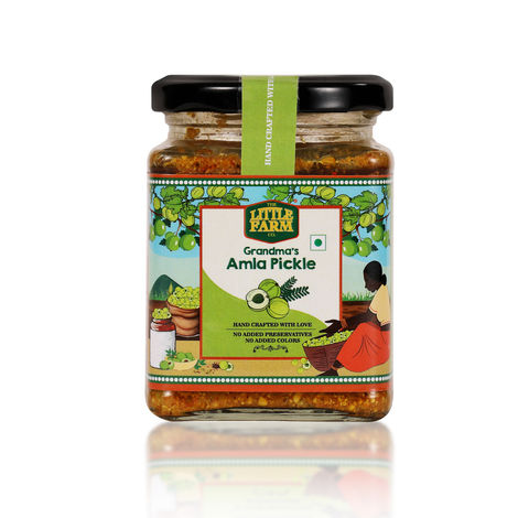 The Little Farm Co. Amla Pickle | Achaar | No Added Preservatives
