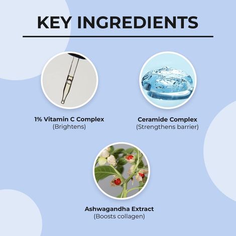 Dr. Sheth's Ceramide & Vitamin C Oil - Free Moisturizer to Hydrate, Brighten Skin