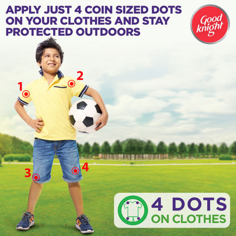 Good Knight Natural Mild Bloom Mosquito Repellent Fabric Roll On