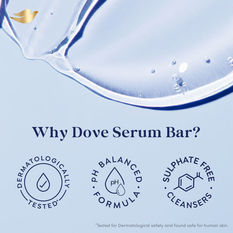Dove Serum Beauty Bar - Soft Smooth Moisturised Skin