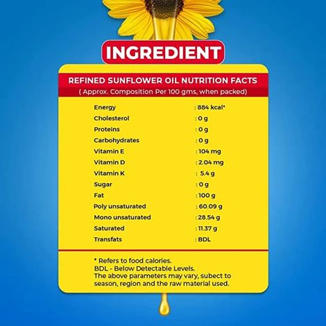 Sunpure Sunflower Oil - Bottle