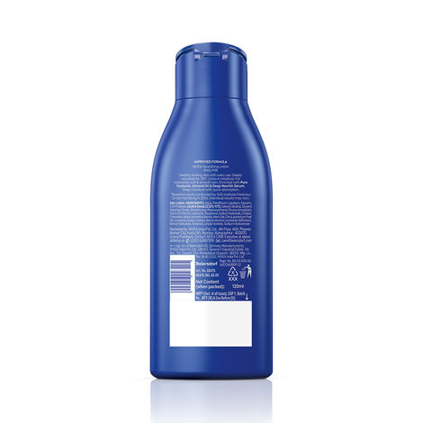 NIVEA Nourishing Body Lotion Body Milk|48 H Moisturization|2X Almond Oil|For Very Dry Skin