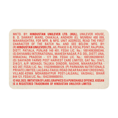 Kissan Fresh Tomato Ketchup DOY