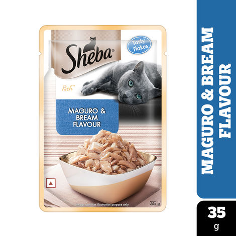 Sheba Rich Adult Maguro & Bream Flavour Wet Cat Food