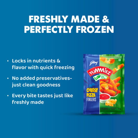 Godrej Yummiez Cheesy Pizza Fingers