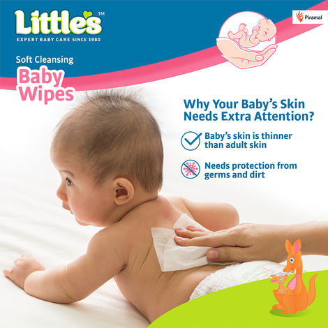 Little's Soft Cleansing Baby Wipes