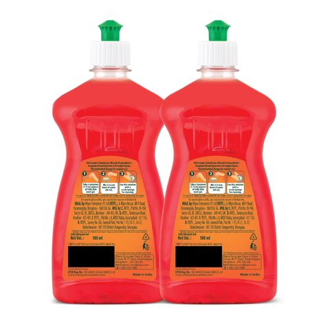 Giffy Liquid Dish Wash Gel With Turbo Boosters and Natural Mild Fragrance