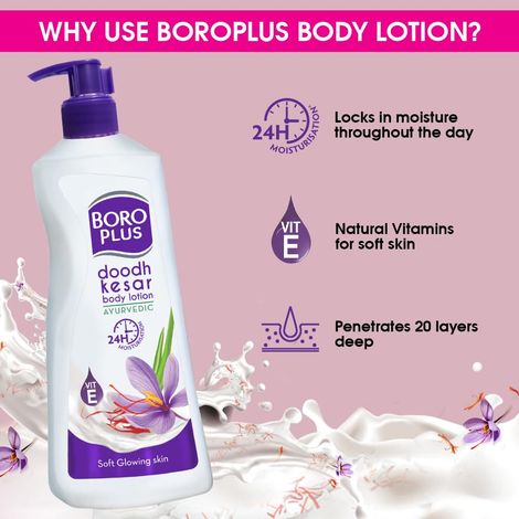 BoroPlus Doodh Kesar Body Lotion