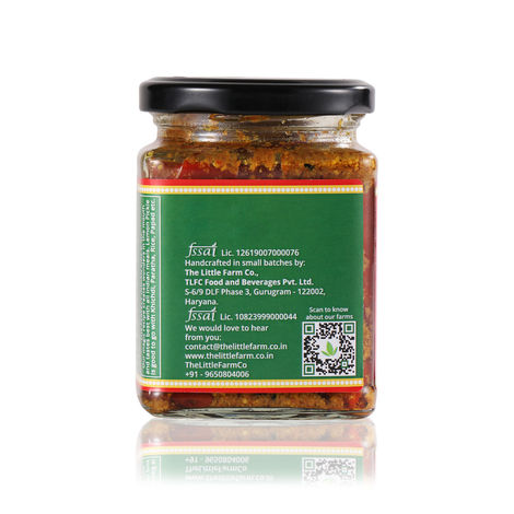 The Little Farm Co. Red Chilli Pickle Achaar | No Added Preservatives