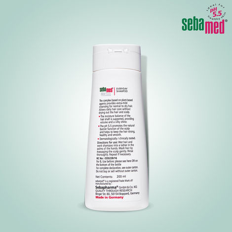 Sebamed Everyday Shampoo | pH 5.5 | Soothing for sensitive scalp