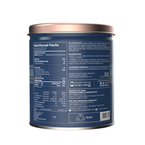 4700BC Popcorn Himalayan Salt Caramel Tin