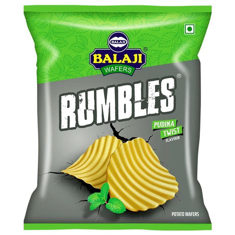 Balaji Rumbles Pudina Twist Wafers