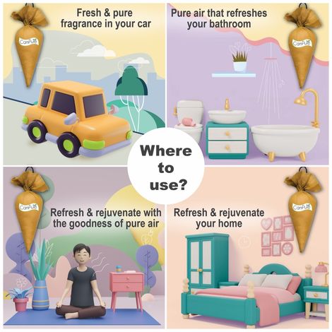 Campure Sandalwood Camphor Cone