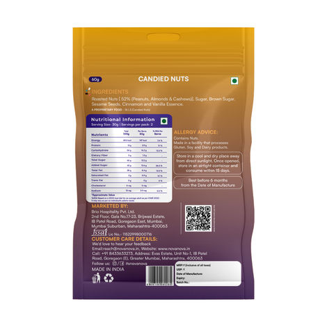 Nova Nova Candied Nuts