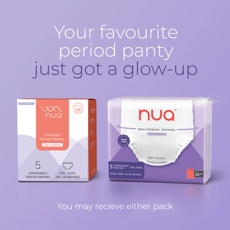 Nua 360 Degree Comfort Period Panties | 2XL-3XL