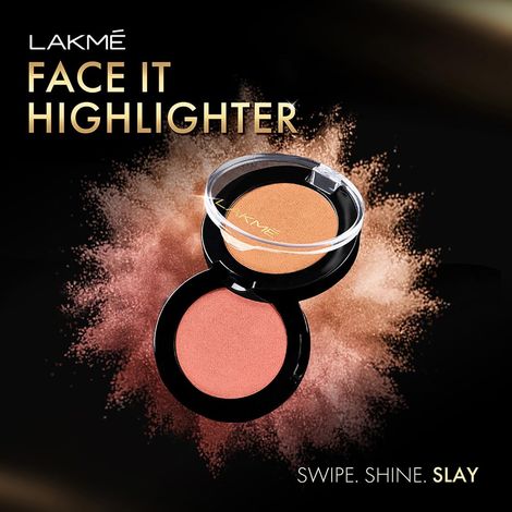 Lakme FaceIt Highlighter Gold H2