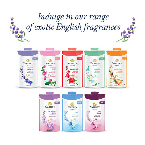 Yardley London English Lavender Perfumed Talcum Powder For Women