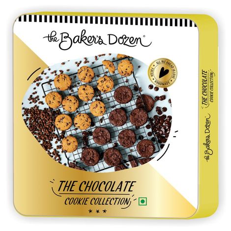 The Baker's Dozen Gifting Cookies Assorted Cookies Box