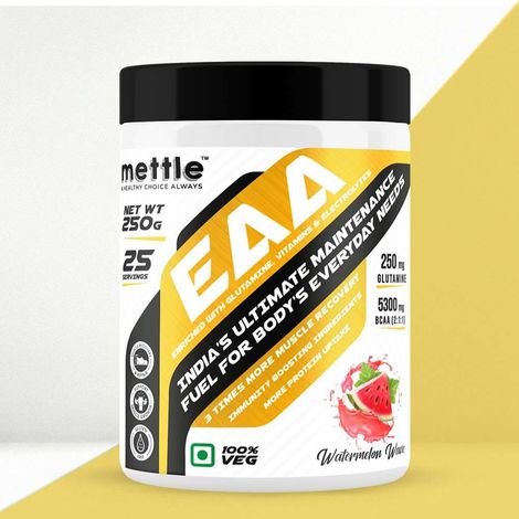 Getmymettle Eaa With Glutamine Vitamins & Electrolytes (Watermelon Wave)